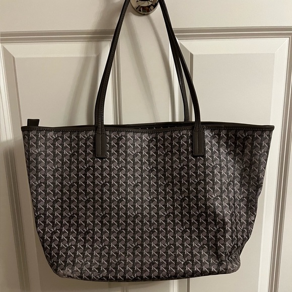 Tory Burch Ever Ready Tote- Gray - Picture 1 of 7